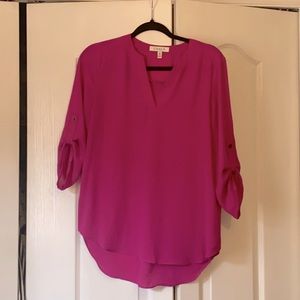 Magenta blouse